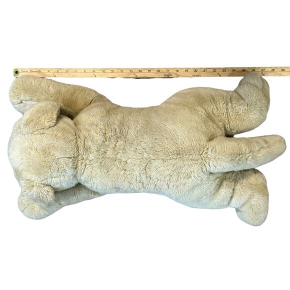 Aurora Golden Yellow Lab Retriever Dog 28" Long Plush Stuffed Animal Realistic - Picture 11 of 11